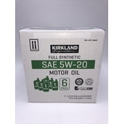 Kirkland Signature 1-Quart 5W-20 Full Synthetic Motor Oil - 6 pack