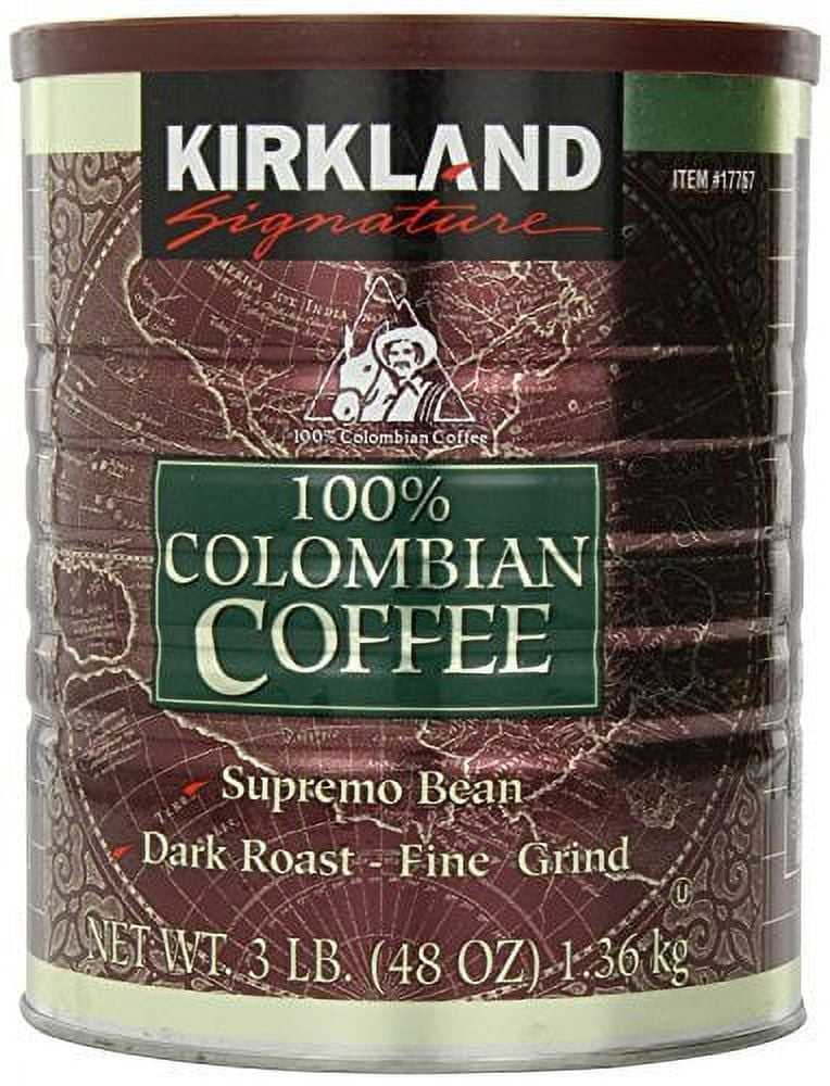 Kirkland Signature 100 Colombian Coffee, 3 Pound