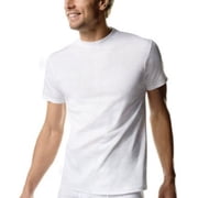 Kirkland Signature 6-Pack Mens Size Medium Crew Neck Short Sleeve Tee, White