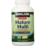 Kirkland Signature Adult 50+ Senior Formulation - Multi Vitamins & Minerals, 400 Tablets