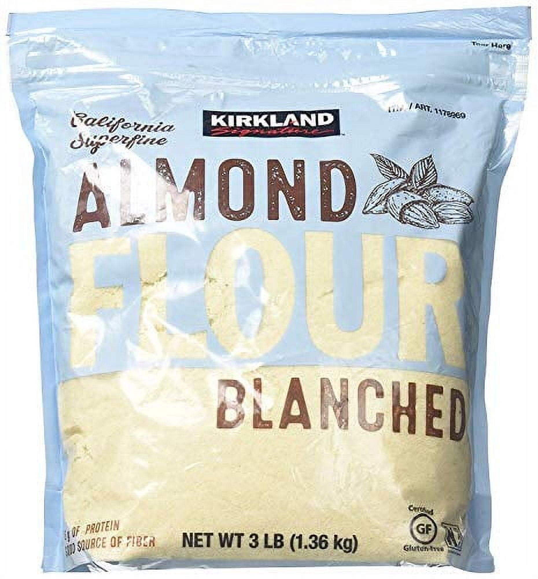 Kirkland Signature Almond Flour 3lb Blanched California - Walmart.com