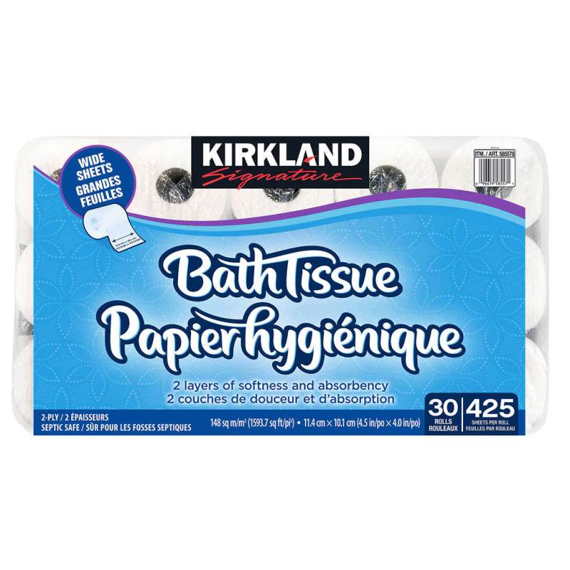 Kirkland Signature 2-Ply Bath Tissue - Walmart.com