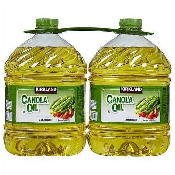 Kirkland Signature Canola Oil, 3 qt, 2-count