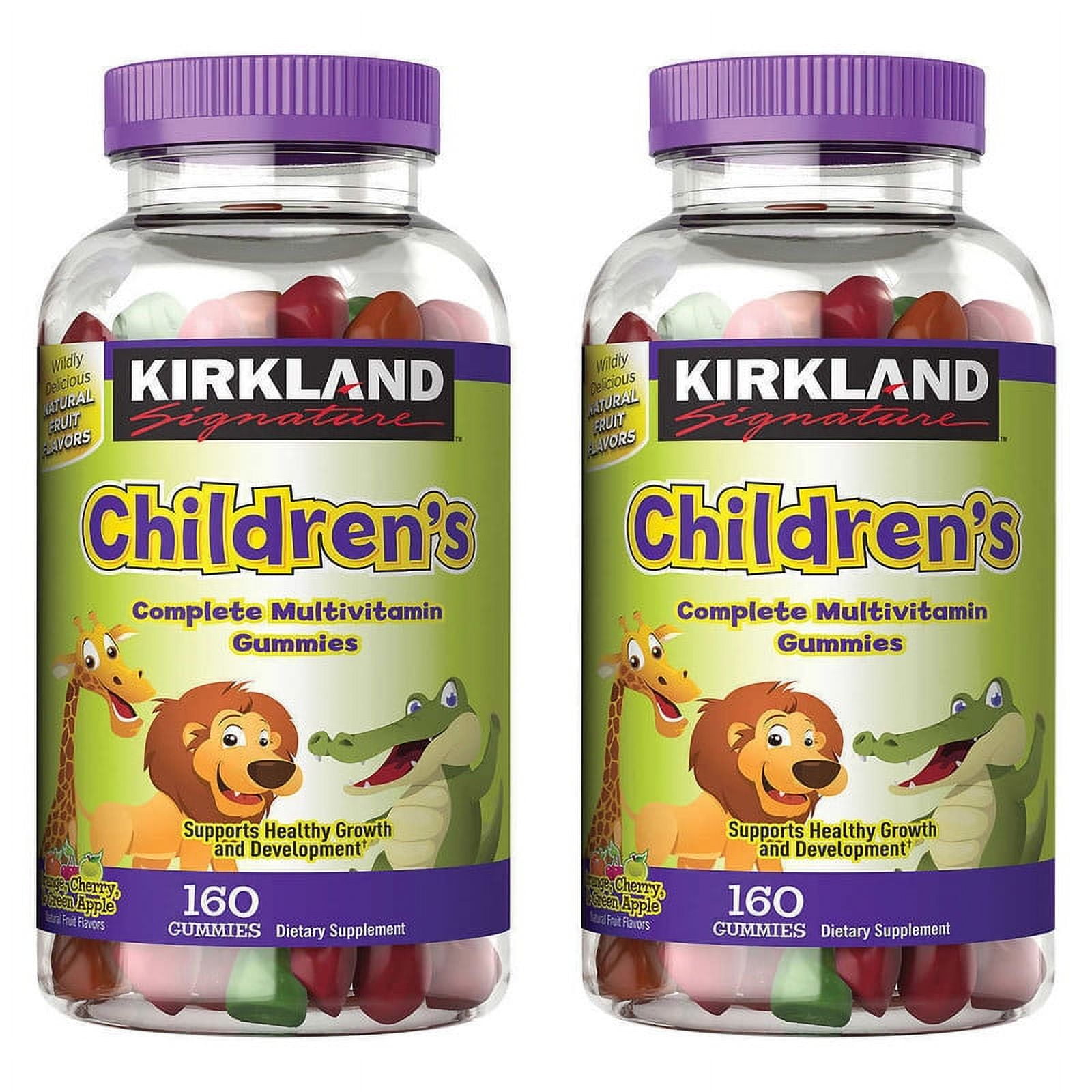 Kirkland Signature Children's Complete Multivitamin Gummies, Vitamin