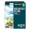 thumbnail image 1 of Kirkland Signature Coffee Organic Breakfast Blend K-Cup Pod 120 Count, 1 of 5