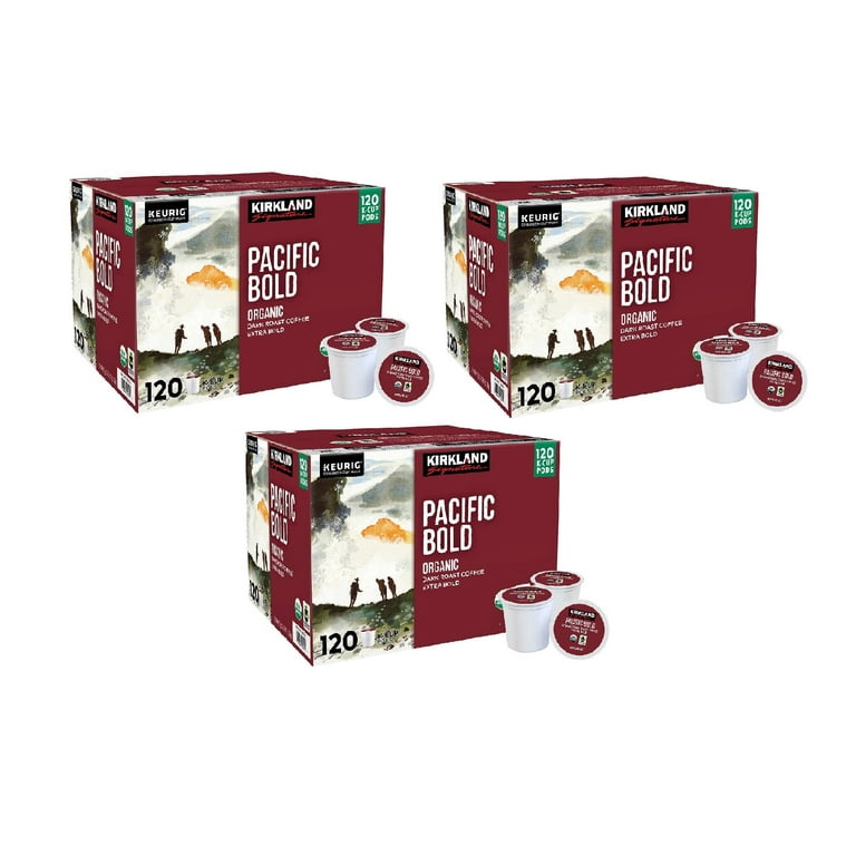 Kirkland Signature Organic Pacific Bold Dark Roast Fair Trade K