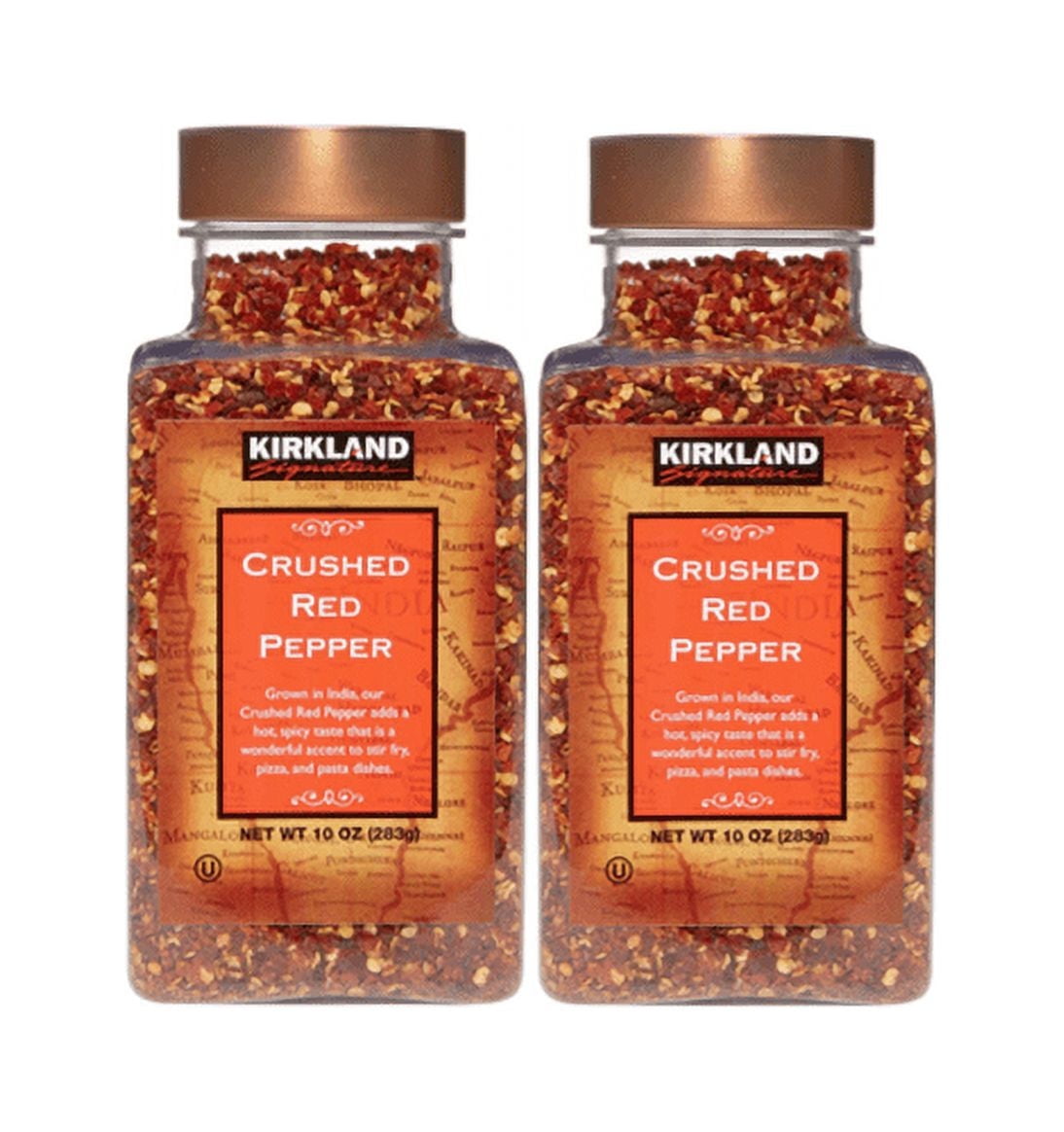 Kirkland Signature Crushed Red Pepper, 10 oz - 2 Pack