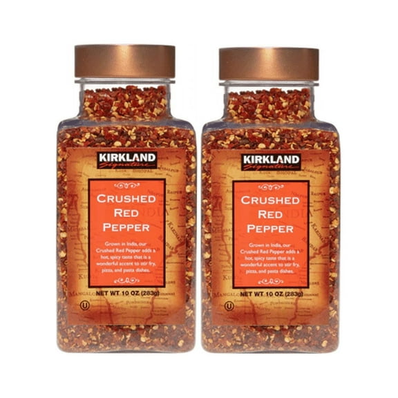 Kirkland Signature Crushed Red Pepper, 10 oz - 2 Pack