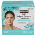 thumbnail image 1 of Kirkland Signature Daily Makeup Remover Towelettes, 180 Count, 1 of 5