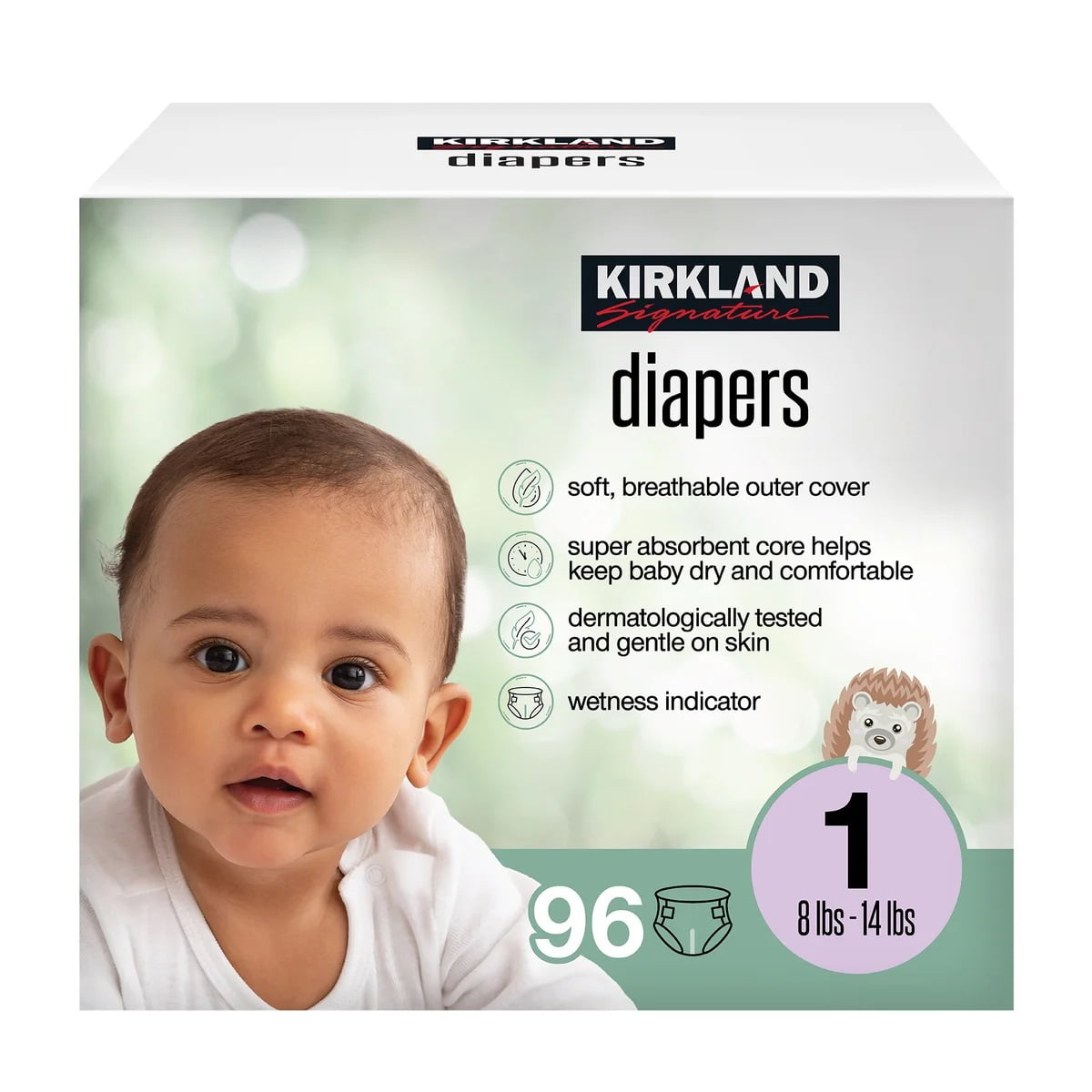 Kirkland Signature Diaper, Size 1, 96 Count