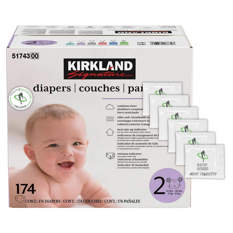 Kirkland diapers size 2025 2 weight