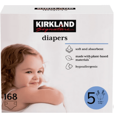 Kirkland Signature Diapers Sizes 5