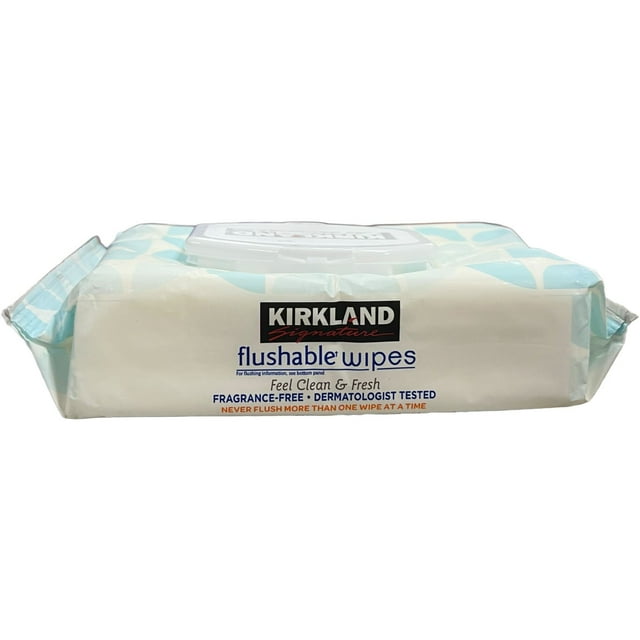 Kirkland Signature Disposable Wet Wipes, 64 ct Wipes VARIETY (Pack