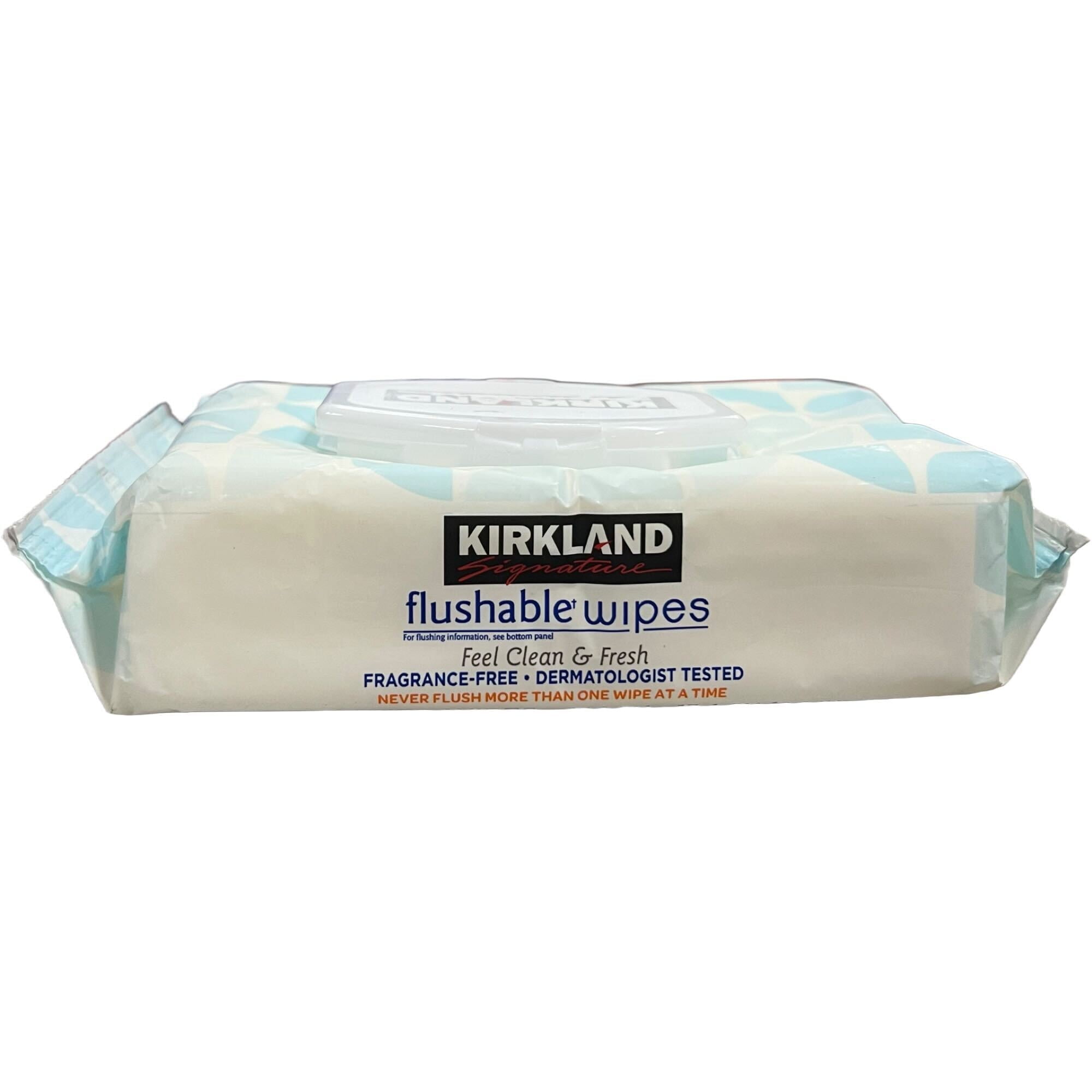 Kirkland Signature Disposable Wet Wipes, Ultra-Soft and Thick