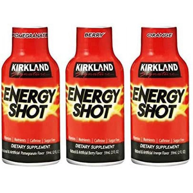 Kirkland Signature Energy Shot, 48 Bottles, 2 Ounces Each