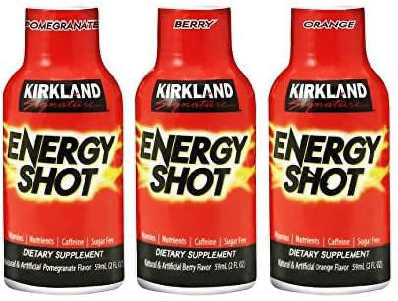 Kirkland Signature Energy Shot, 48 Bottles, 2 Ounces Each