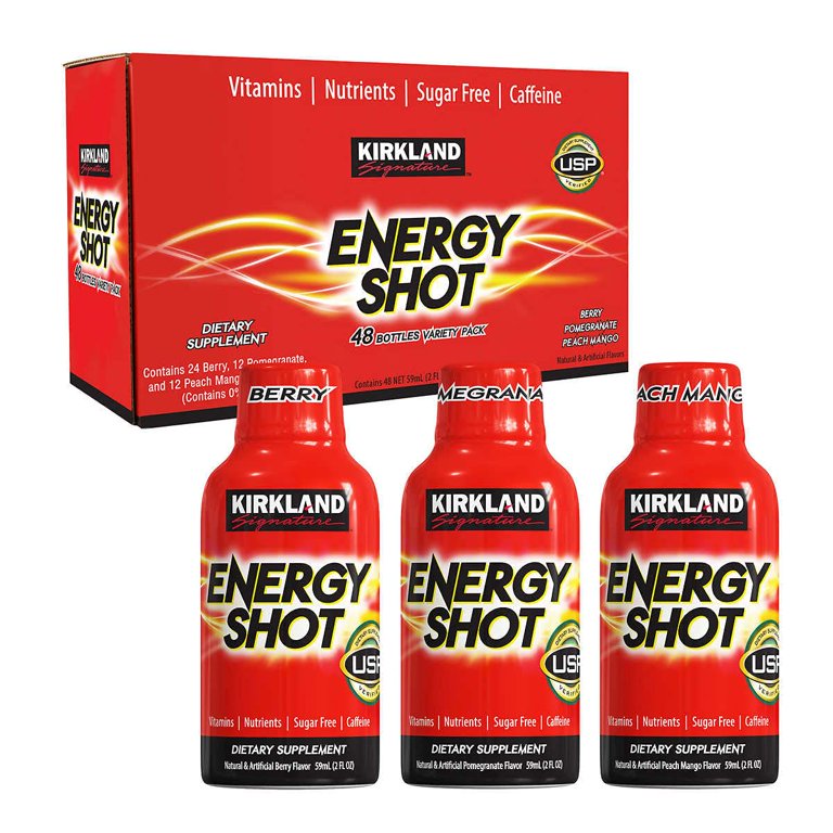 STRONG SHOT 7本セット Kirkland Signature Energy Shot, Multivitamin Blend, Liquid