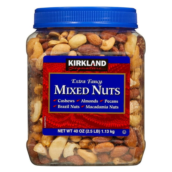 Kirkland Signature Extra Fancy Mixed Nuts, 2.5 lbs