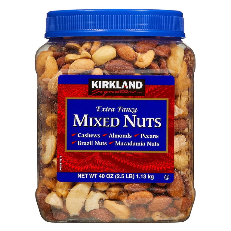 Kirkland Signature Almond Mixed Nuts, Extra Fancy Grade, 2.5 lbs