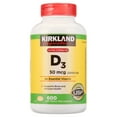 thumbnail image 1 of Kirkland Signature Extra Strength D3 50 mcg., 600 Softgels, 1 of 7