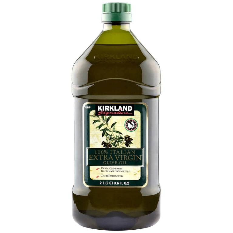 KIRKLAND Signature Extra Virgin Italian Olive Oil, 2 L, Cold