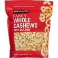 thumbnail image 1 of Kirkland Signature Fancy Whole Cashews with Sea Salt, 2.5 Pounds, 1 of 2