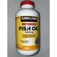 thumbnail image 1 of Kirkland Signature Fish Oil 1000 mg, 400 ct Softgels, 1 of 2