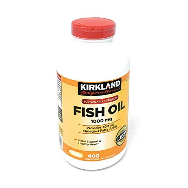 Kirkland Signature Fish Oil Concentrate with Omega3 Fatty Acids, 800