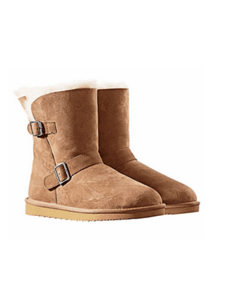 Kirkland shearling buckle boot deals