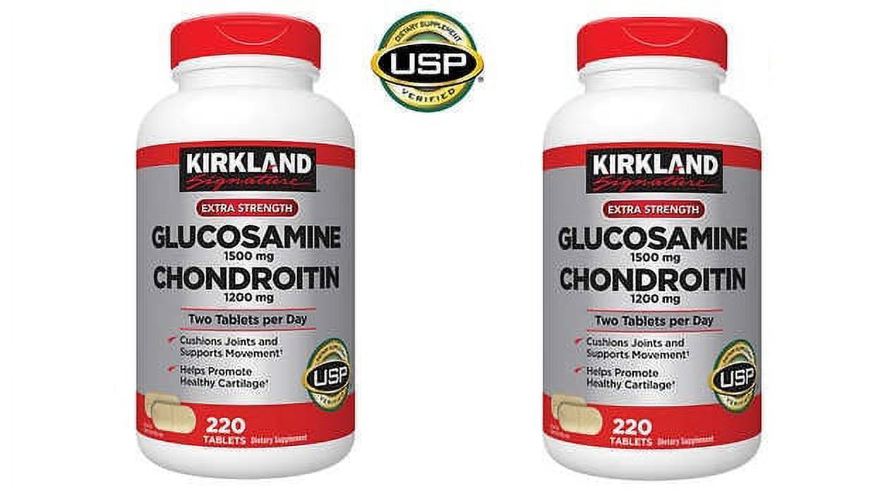 Kirkland Signature Joint Health Supplements, Glucosamine & Chondroitin
