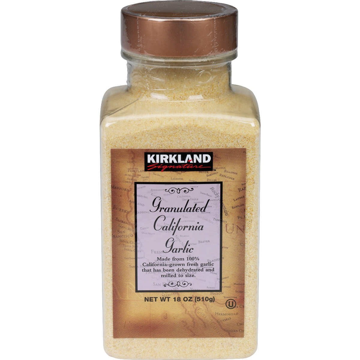 Kirkland Signature Granulated California Garlic 18 Ounce