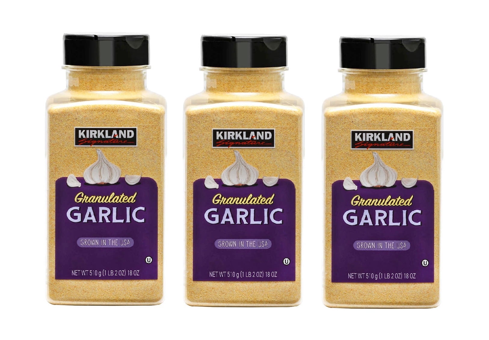 Kirkland Signature Granulated Garlic, 18 oz 3PK