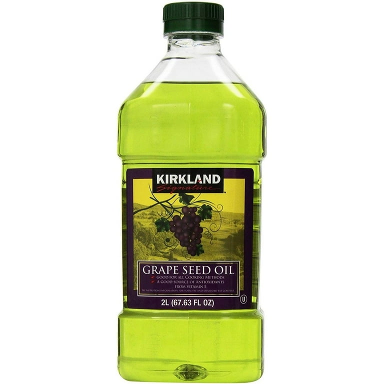 Kirkland Signature Healthy Cooking Grape Seed Oil 2L - Walmart.com