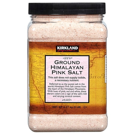 Kirkland Signature Ground Himalayan Pink Salt, 5 lbs