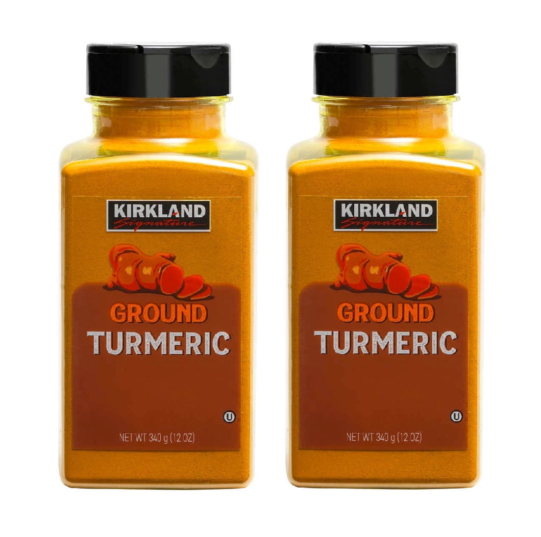 Kirkland Signature Ground Turmeric - 12 Ounce Jar, Natural Spice For Cooking & Health