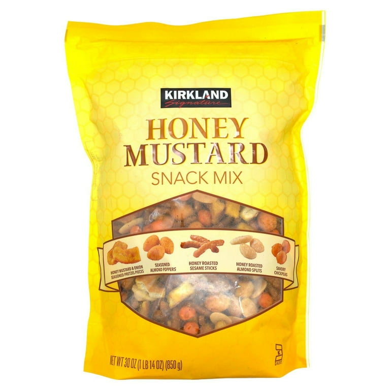Kirkland Signature Honey Mustard Snack Mix, 30 oz, Pretzel and