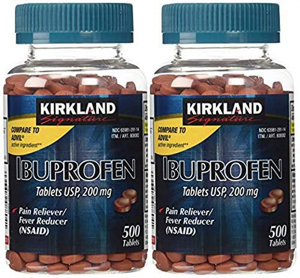 Kirkland Signature Ibuprofen 200 mg., 1,000 Tablets