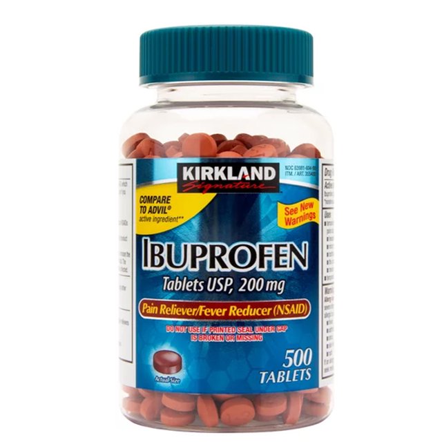 Kirkland Signature Ibuprofen 200 mg., 500 Tablets