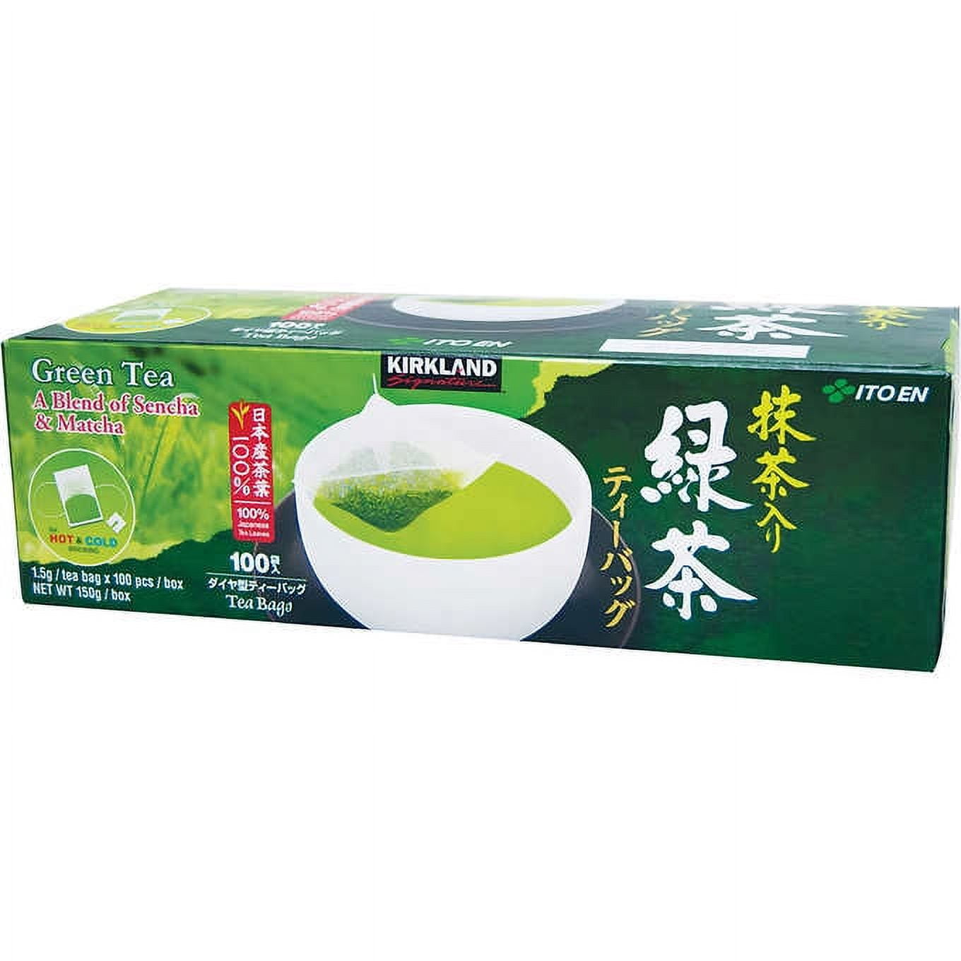 Kirkland Signature Ito En Matcha Blend Japanese Green Tea 100 Tea