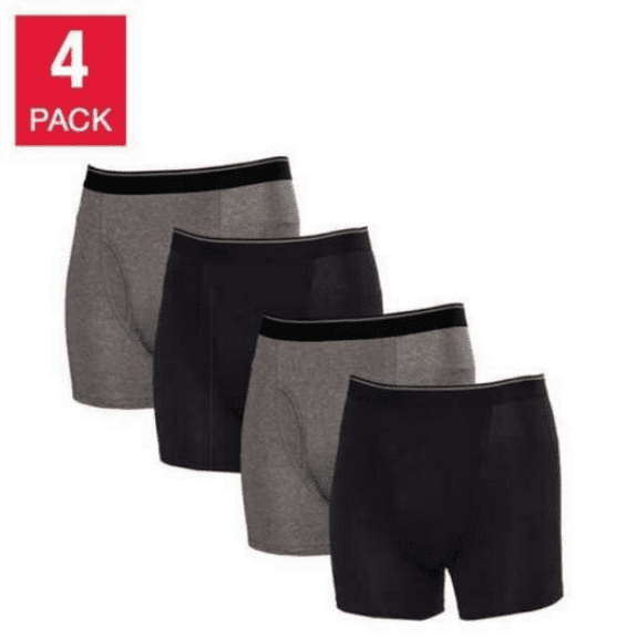 Kirkland Signature Men’s Boxer Briefs (4 Pack)  (Select Size) BRAND NEW