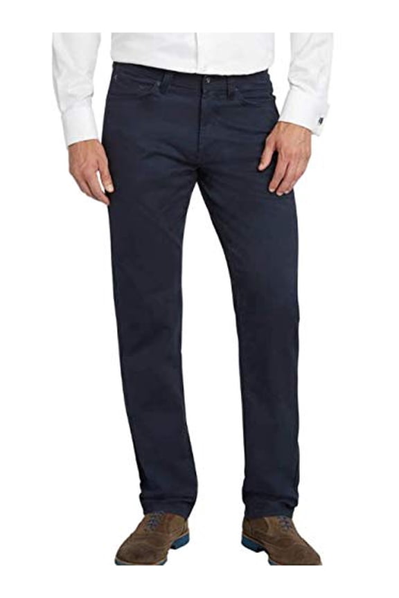 Men's Standard fit 5-Pocket Pants (38x30, Dress Blue)