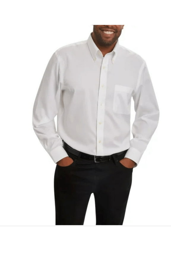 Men's Traditional Fit Dress Shirt SZ XL NEW # G572