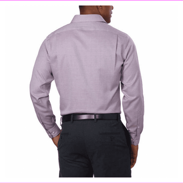 Kirkland Signature Men's Traditional Fit Non Iron Button Down Collar