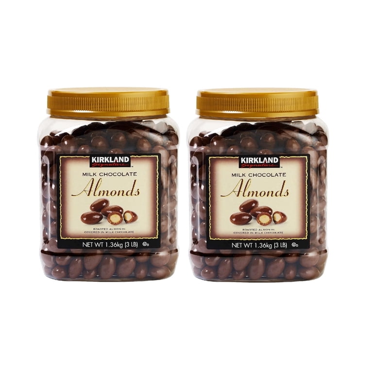 Kirkland Signature Milk Chocolate Covered Almonds, 48 oz 2PK, Kosher Dairy - Walmart.com