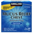 Kirkland Signature Mucus Relief Tablets, 400 Tablets