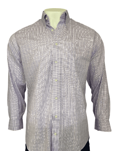 Kirkland Signature Non-Iron Long-Sleeves Traditional Fit Dress Shirts  (Lilac, 15x32/33)