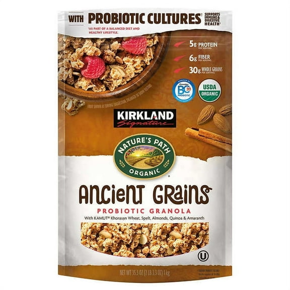 Kirkland Signature Organic Ancient Grain Granola 35.3 Ounce