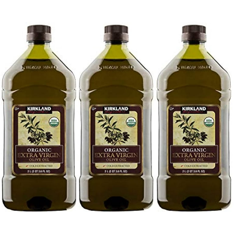 Kirkland Signature Organic Extra Virgin Olive Oil - 2 L bottle
