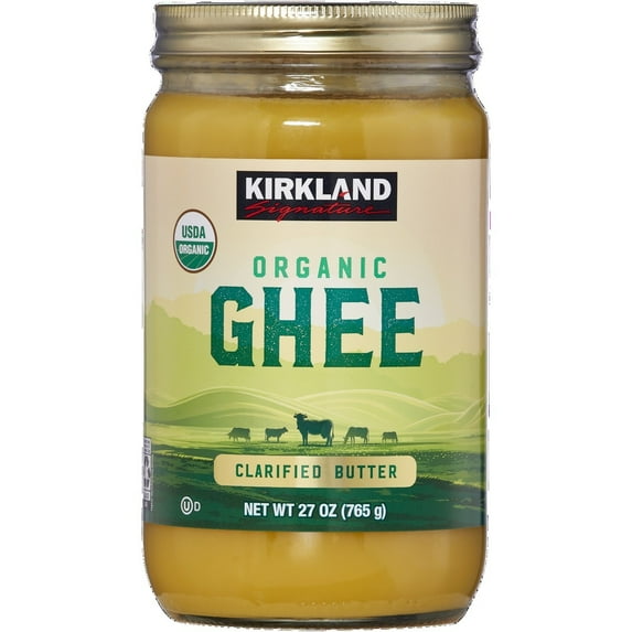 Kirkland Signature Organic Ghee Clarified Butter, 27 Ounce