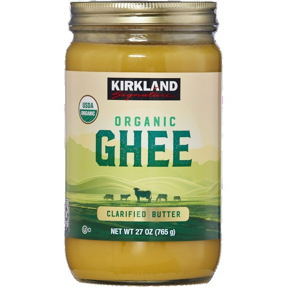 Kirkland Signature Organic Ghee Clarified Butter, 27 Ounce